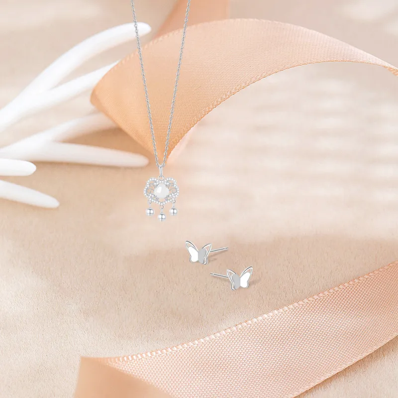KUMET Sterling Silver Necklaces Women's Couple's Birthday Anniversary Gift-2