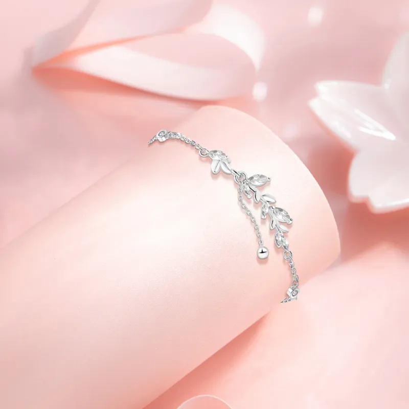 KUMET Sterling Silver Bracelets Women's Anniversary Love Confession Box-2