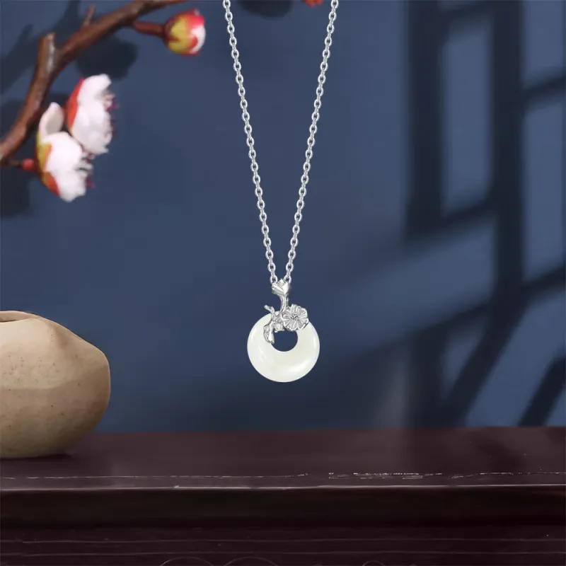 KUMET Sterling Silver Necklaces Women's-2
