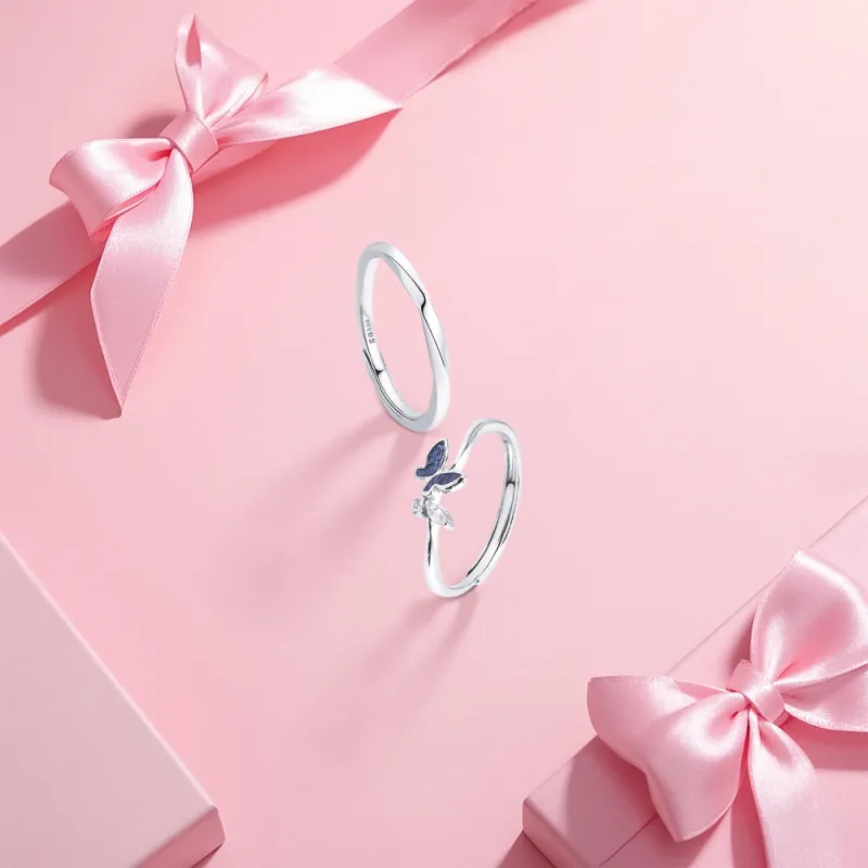 KUMET Sterling Silver Rings Unisex-3