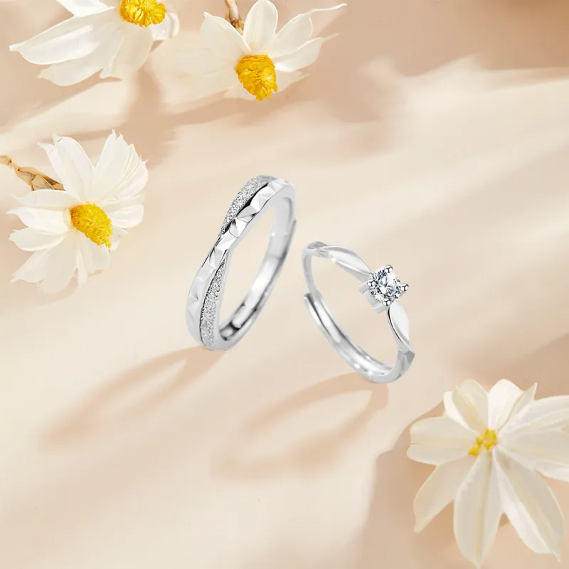 KUMET 999 Fine Silver Rings Unisex-2