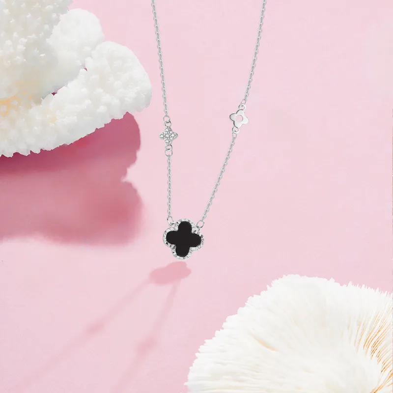 KUMET Sterling Silver Necklaces Women's-4