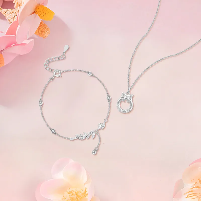 KUMET Sterling Silver Bracelets Women's-5