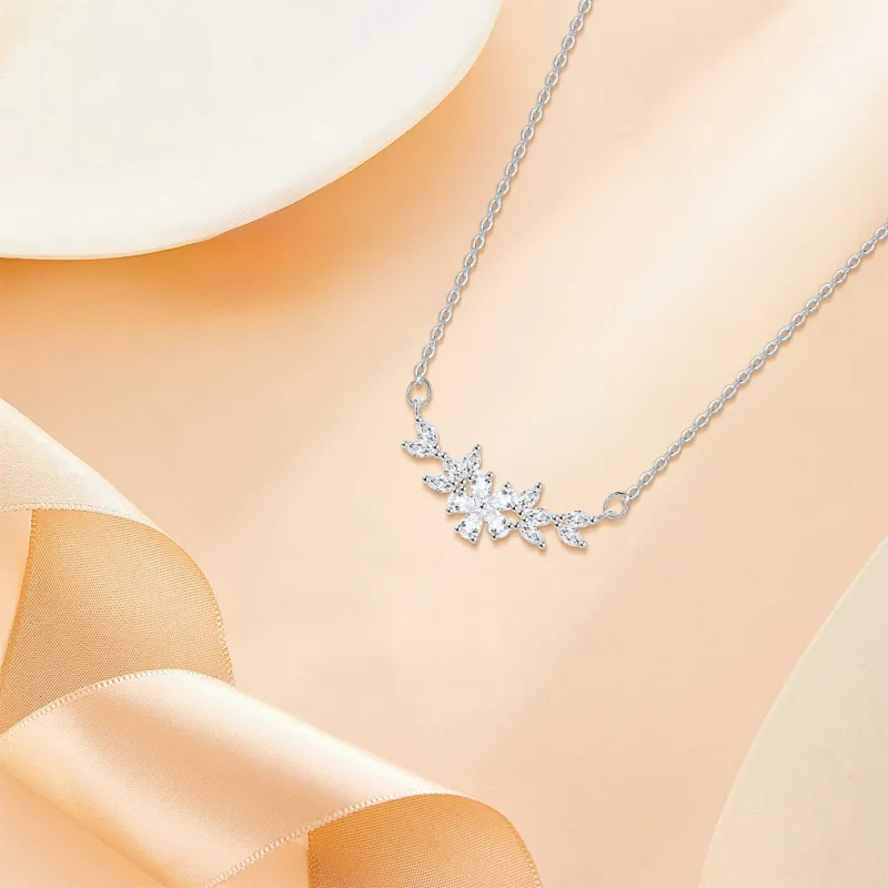 KUMET Sterling Silver Necklaces Women's-4