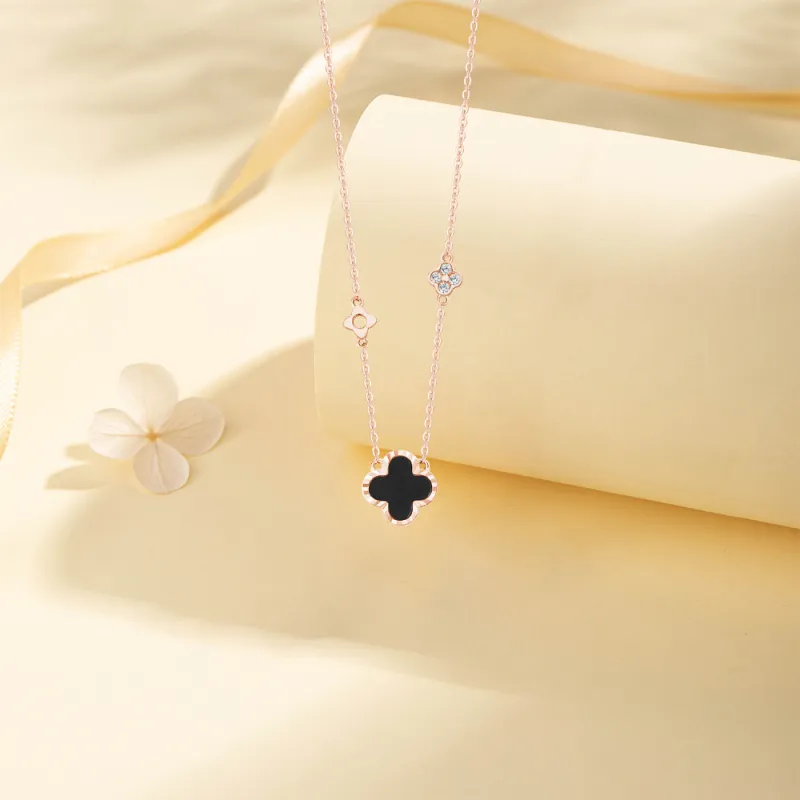 KUMET Sterling Silver Necklaces Women's-3