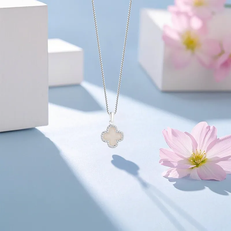 KUMET Sterling Silver Necklaces Women's-4