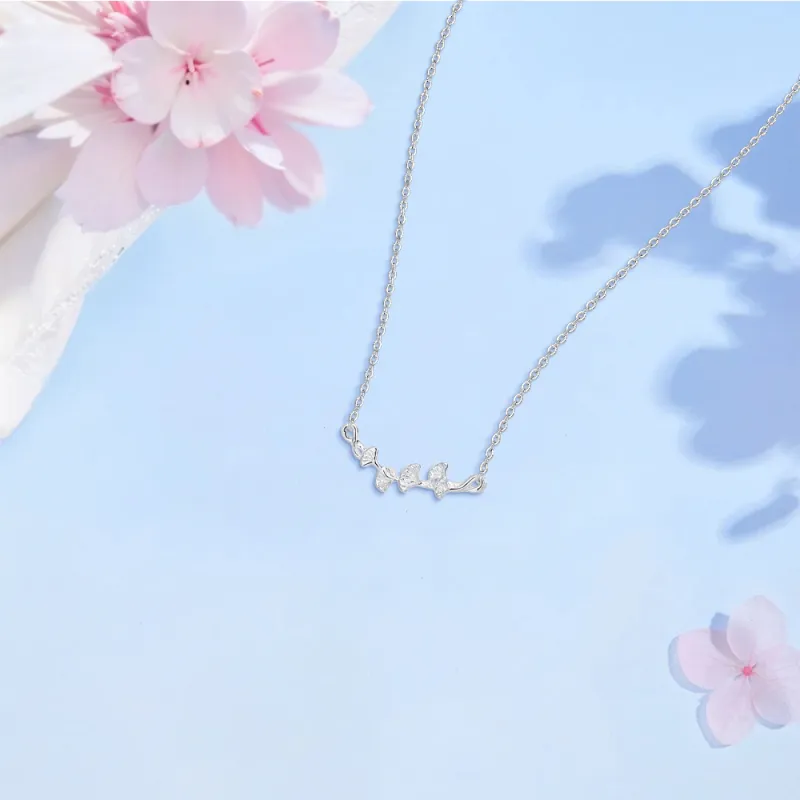 KUMET Sterling Silver Necklaces Women's-9