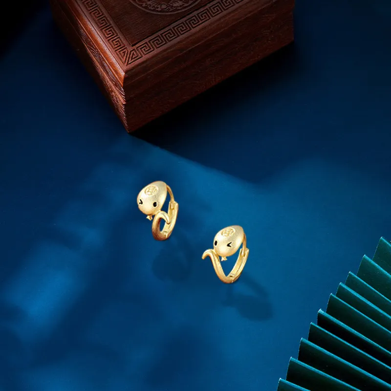 KUMET S925 Silver Stud Earrings Women's Couple Birthday Anniversary-2
