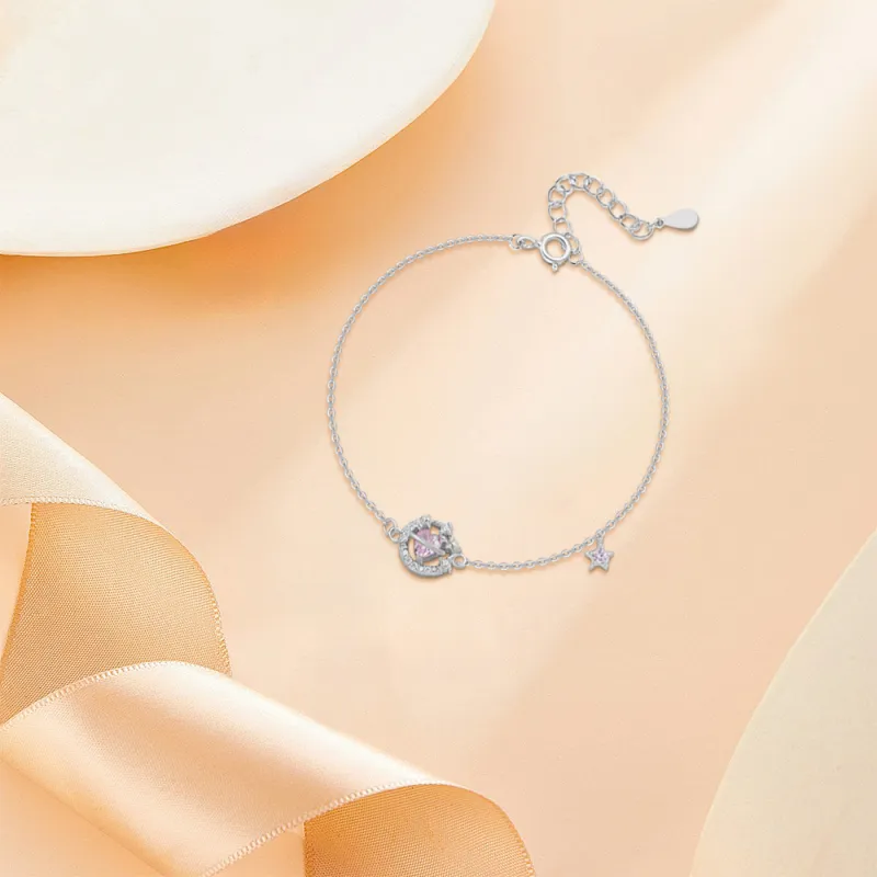 KUMET Sterling Silver Bracelets Women's-4