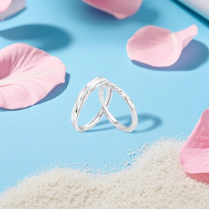 KUMET Sterling Silver Rings Unisex-3