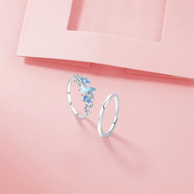 KUMET Sterling Silver Rings Unisex-3