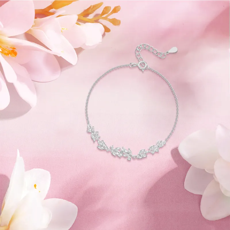 KUMET Sterling Silver Bracelets Women's-9