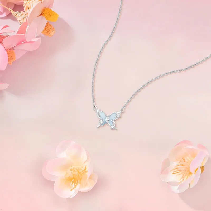KUMET Sterling Silver Necklaces Women's-9