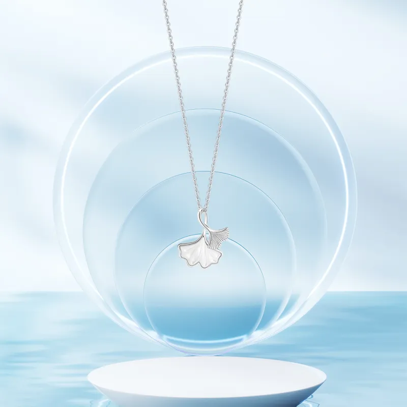 KUMET Sterling Silver Necklaces Women's-4