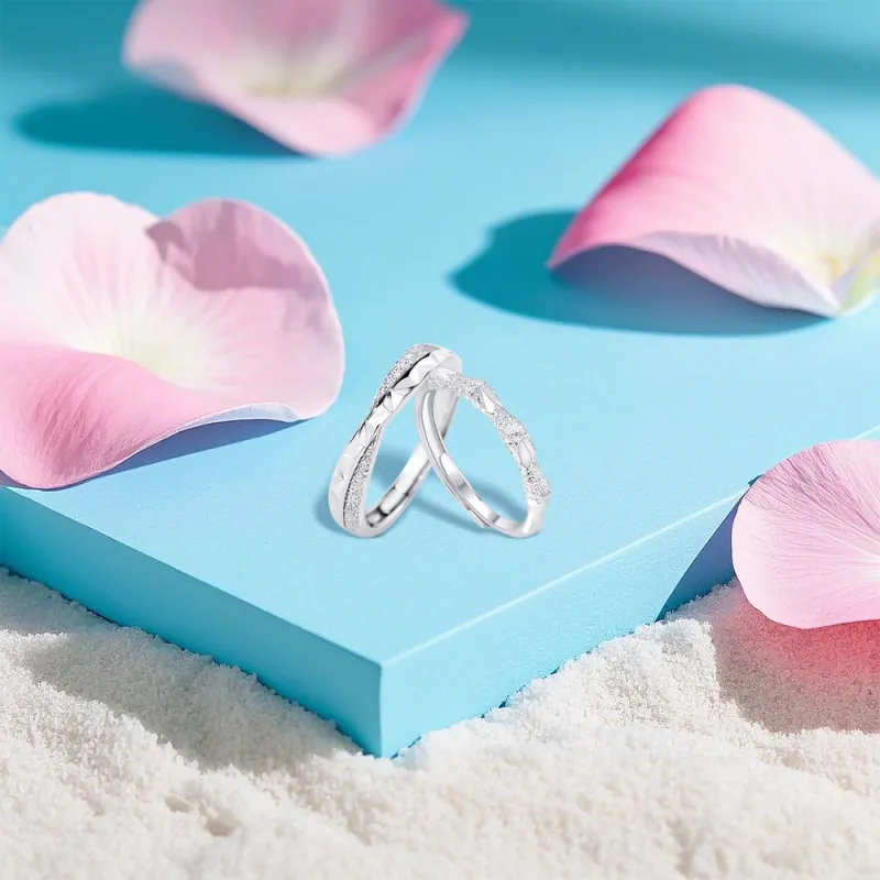 KUMET Sterling Silver Rings Unisex-2