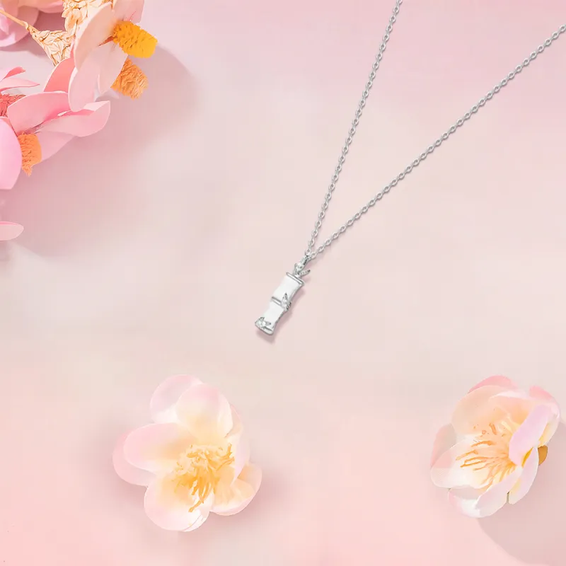 KUMET Sterling Silver Necklaces Women's-5