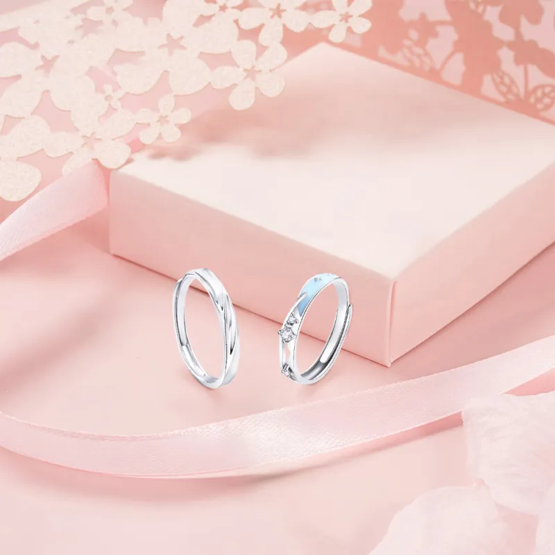 KUMET Sterling Silver Rings Unisex-2