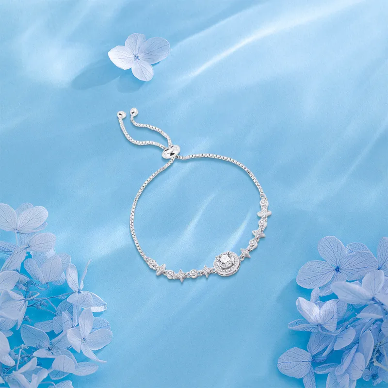 KUMET Zircon Bracelets Women's Same For Couples-2
