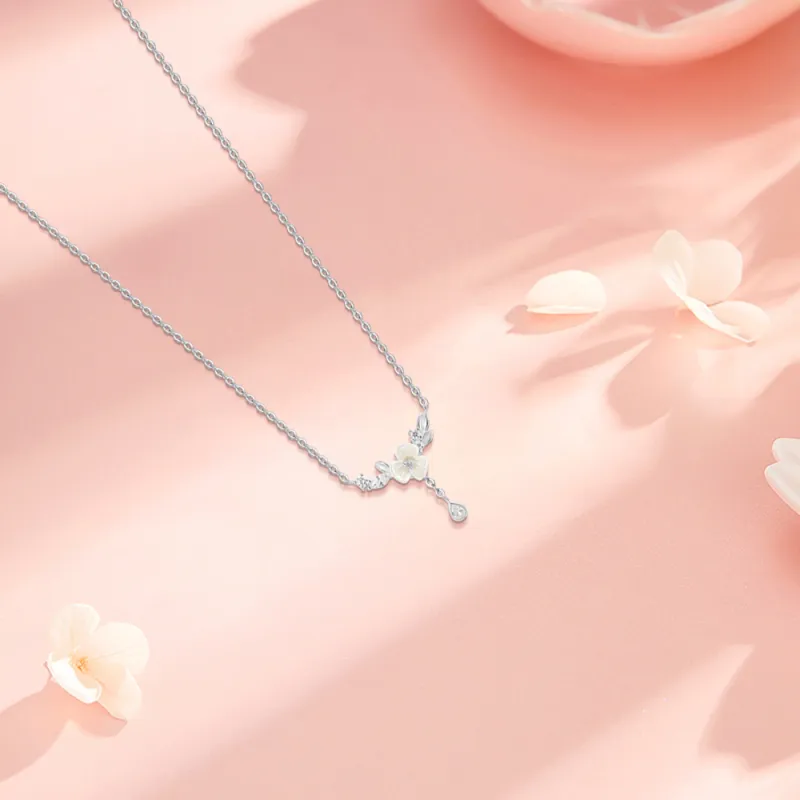 KUMET Sterling Silver Necklaces Women's Couple Anniversary Gift-4