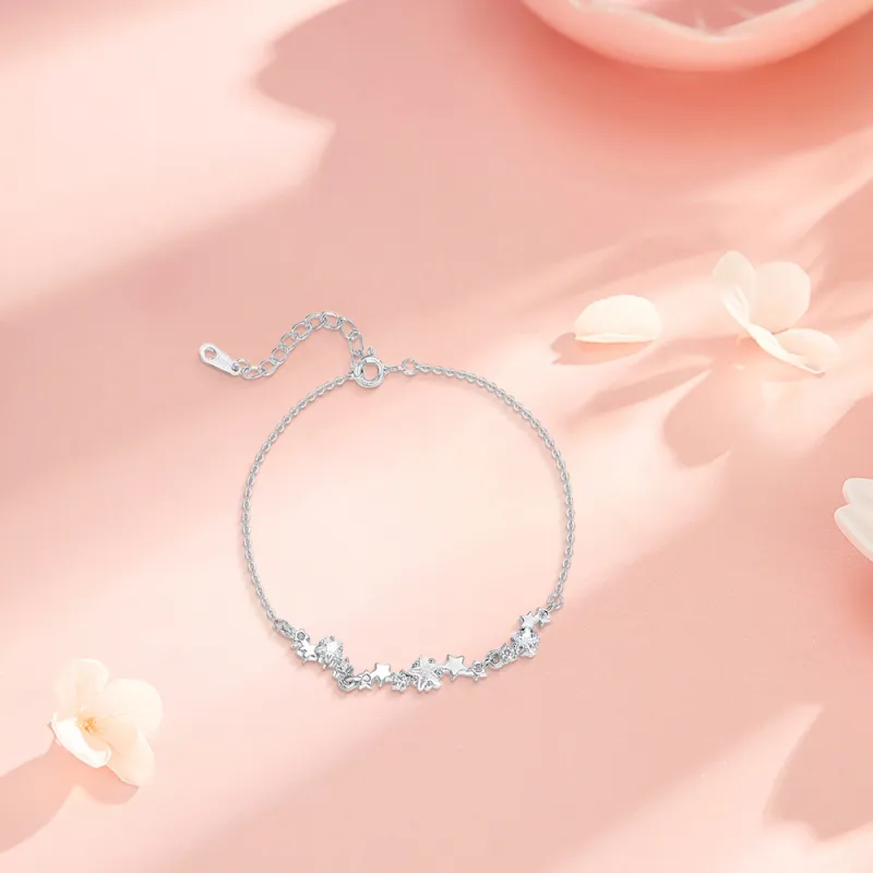 KUMET Sterling Silver Bracelets Women's-4