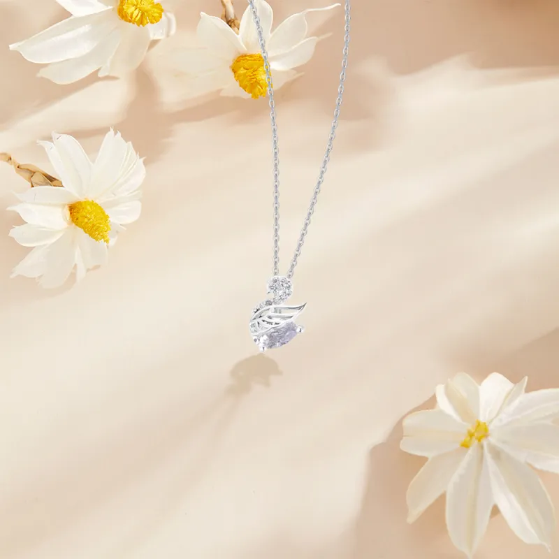 KUMET Sterling Silver Necklaces Women's-4