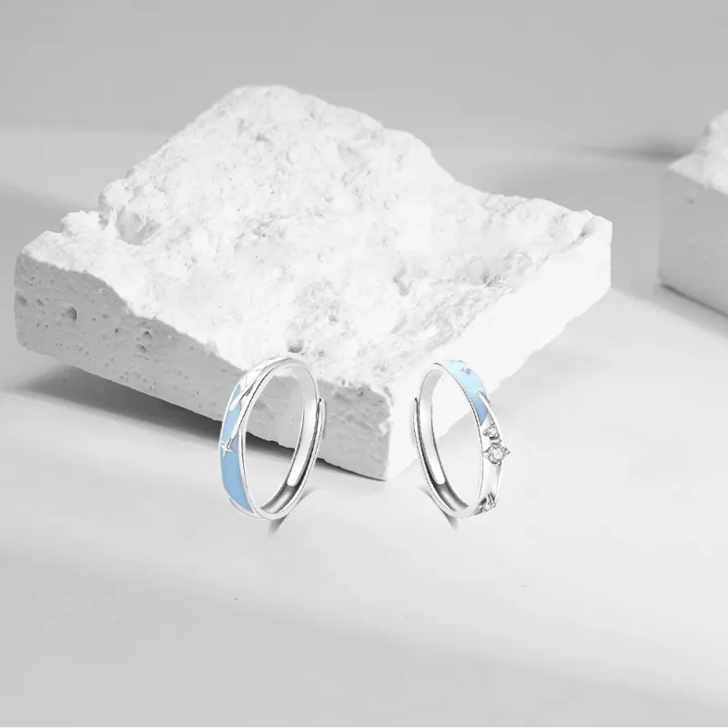 KUMET Sterling Silver Rings Unisex-2