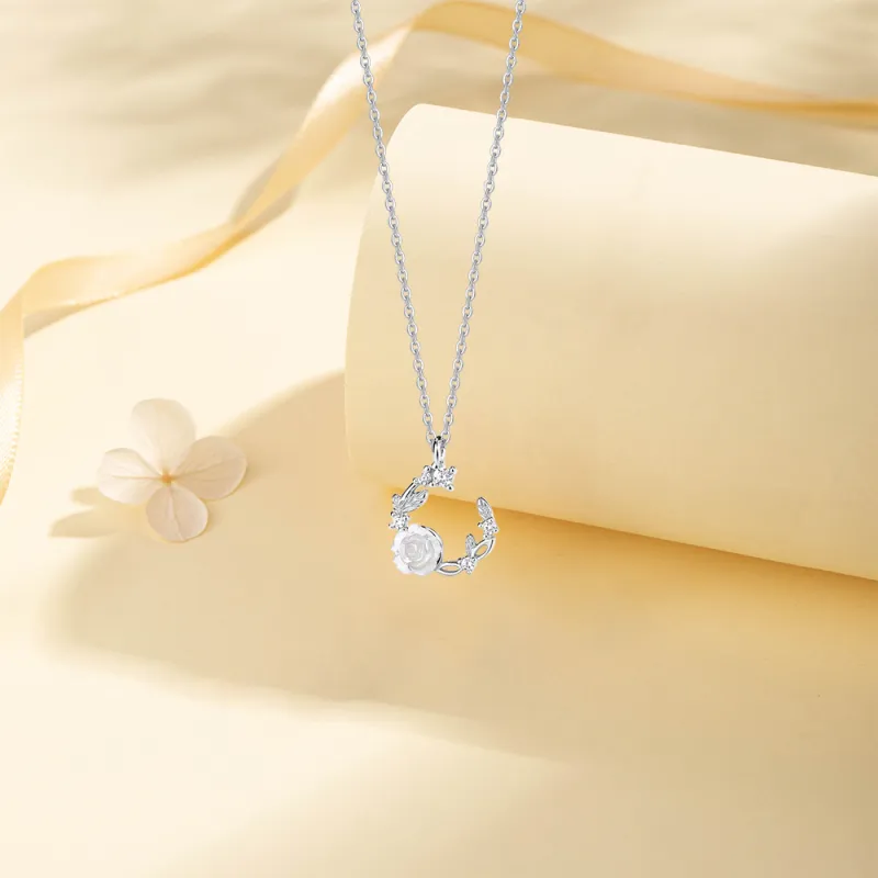 KUMET Sterling Silver Necklaces Women's-4