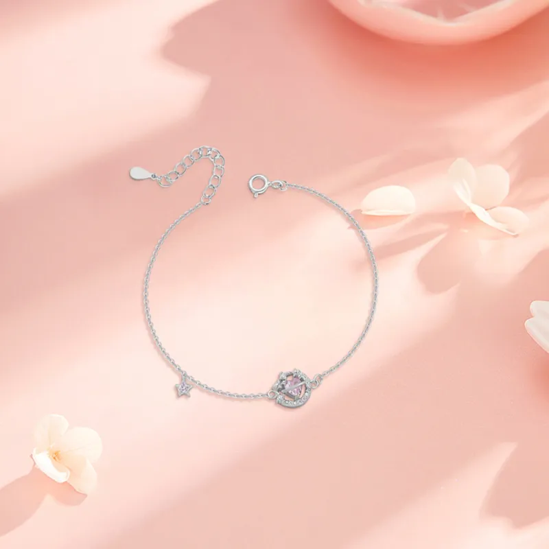 KUMET Sterling Silver Bracelets Women's-2