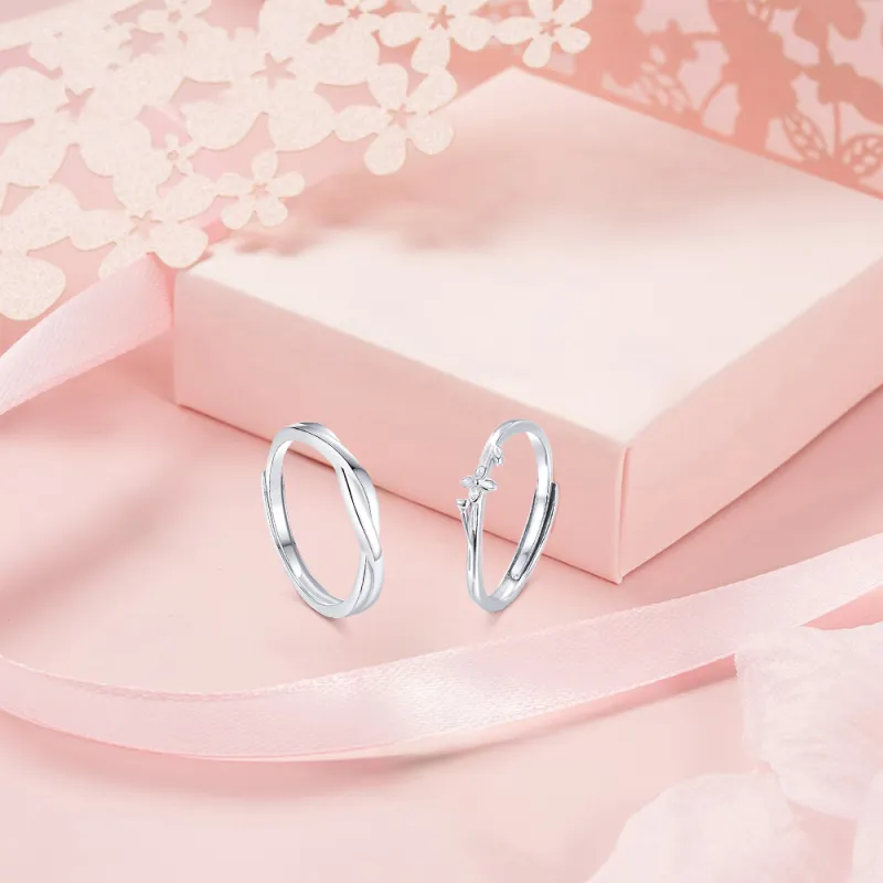 KUMET Sterling Silver Rings Unisex-2