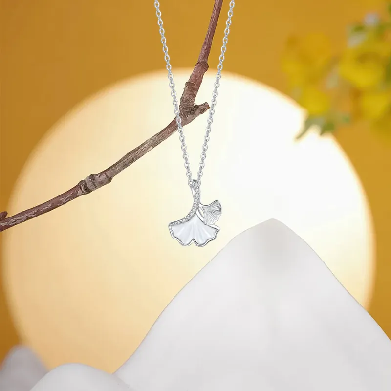 KUMET 925 Sterling Silver Necklaces Women's-2
