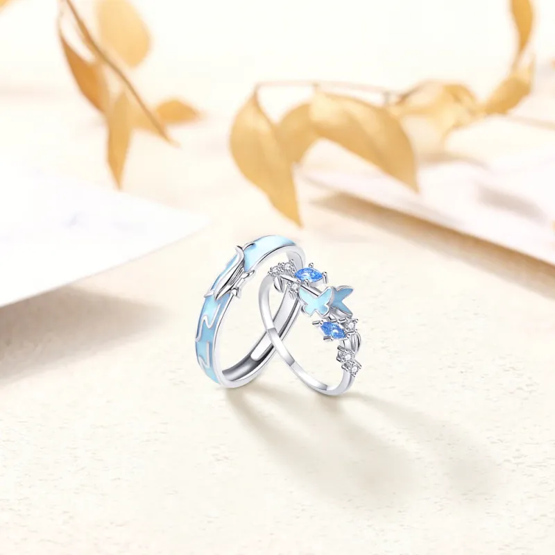 KUMET Sterling Silver Rings Unisex-4
