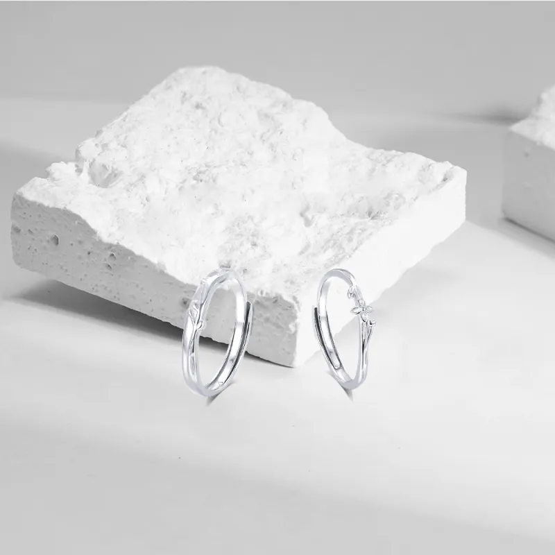 KUMET Sterling Silver Rings Unisex-2