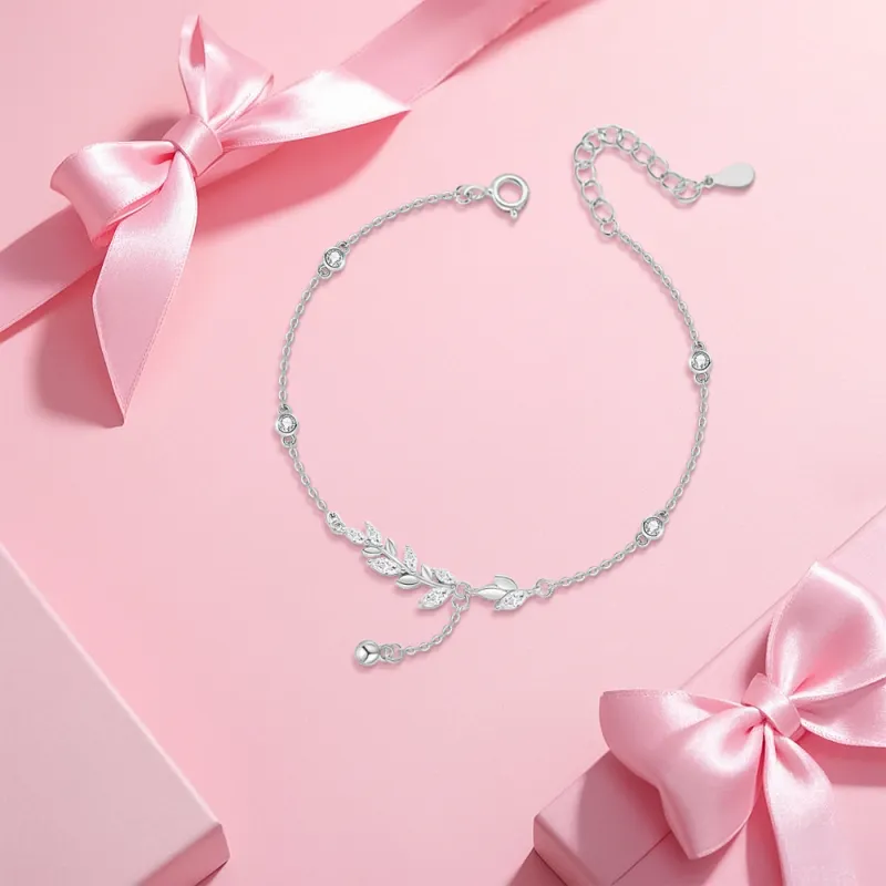 KUMET Sterling Silver Bracelets Women's-3
