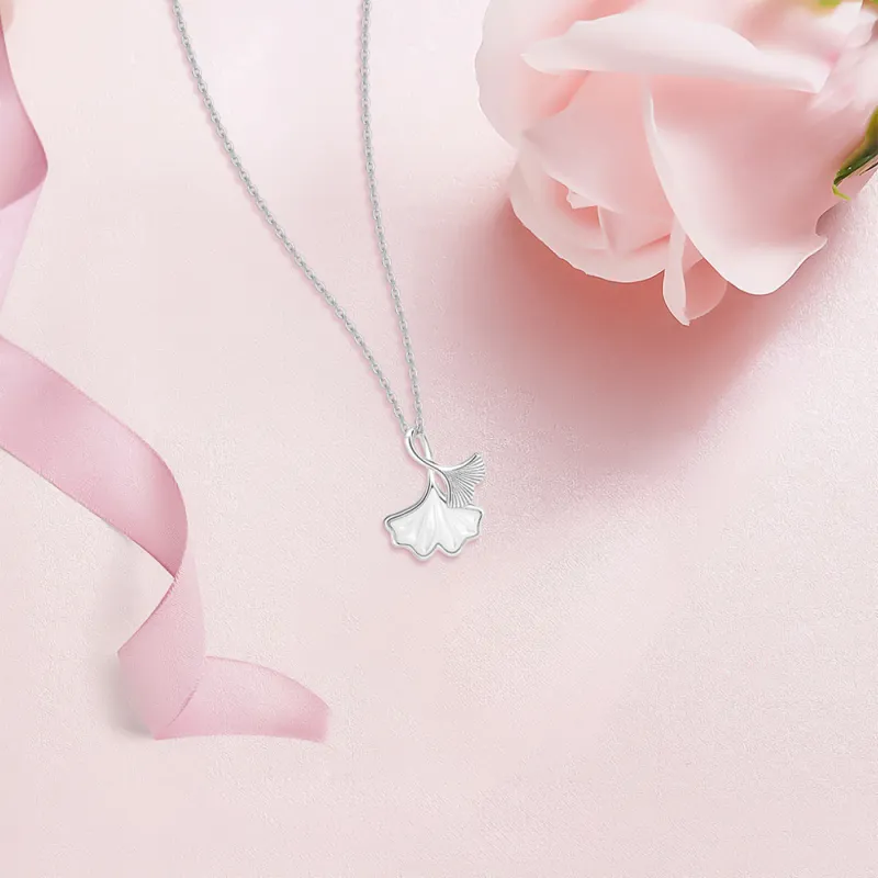 KUMET Sterling Silver Necklaces Women's-5