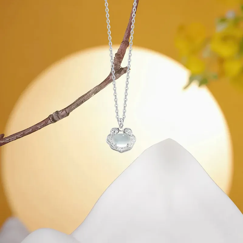 KUMET Sterling Silver Necklaces Women's-4