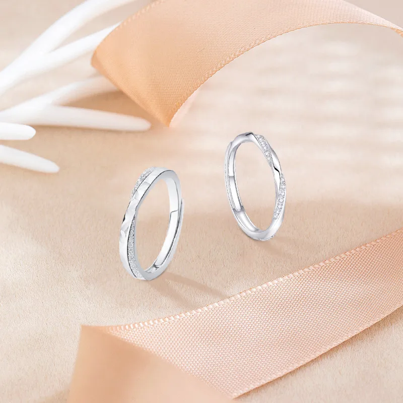 KUMET Sterling Silver Rings Unisex-3