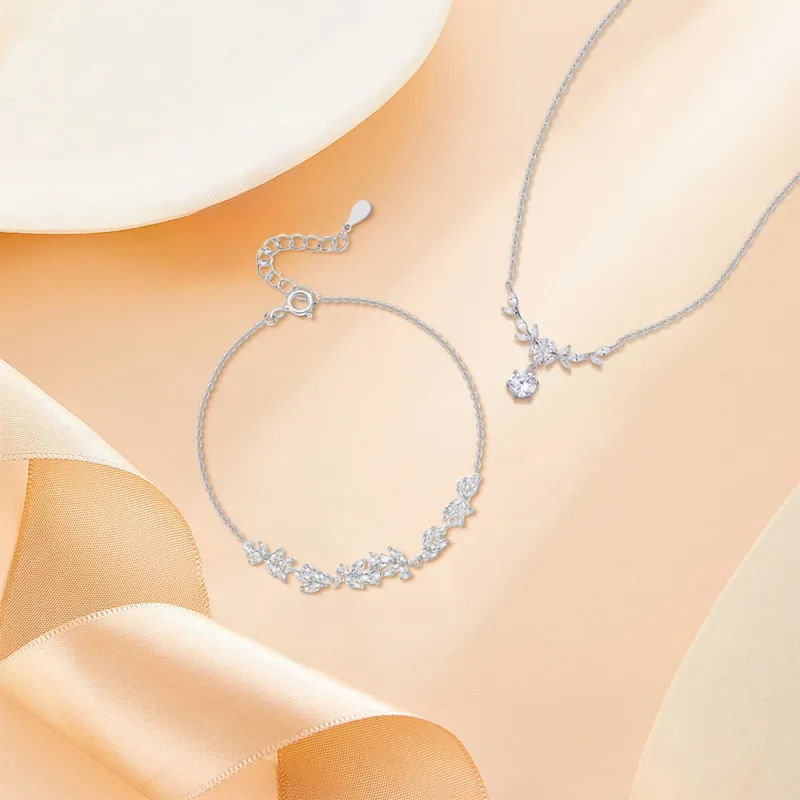 KUMET Sterling Silver Bracelets Women's-5