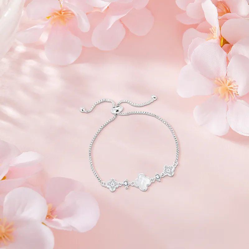 KUMET Zircon Bracelets Women's Same For Couples-3
