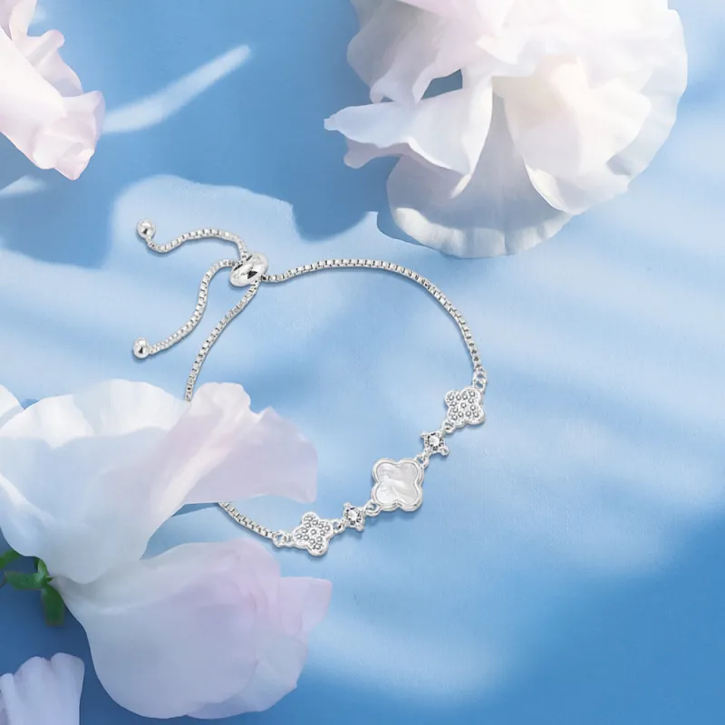 KUMET Zircon Bracelets Women's Same For Couples-4