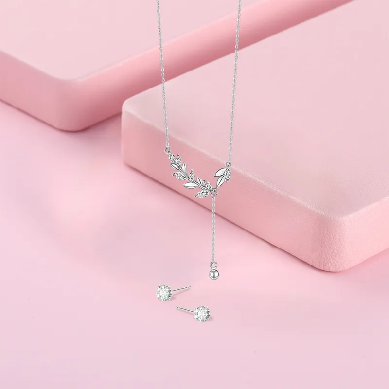 KUMET Sterling Silver Necklaces Women's Same For Couples-2
