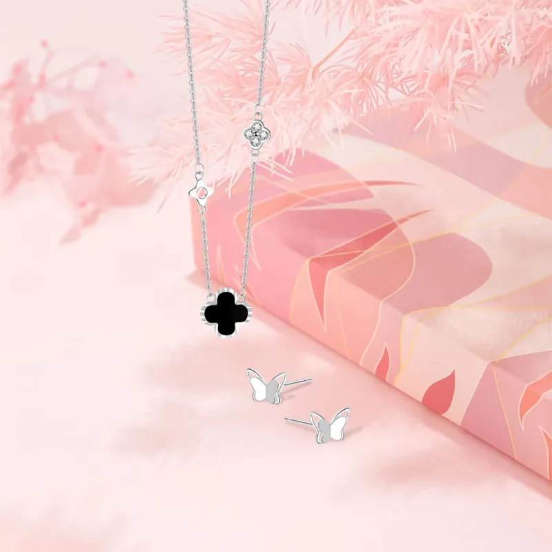 KUMET Sterling Silver Necklaces Women's Couple Birthday Anniversary Gift-4