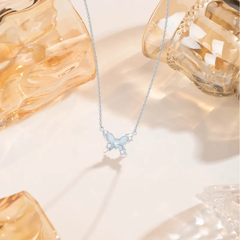 KUMET Sterling Silver Necklaces Women's-4