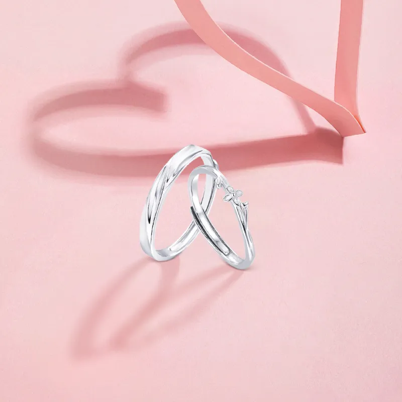 KUMET Sterling Silver Rings Unisex-4
