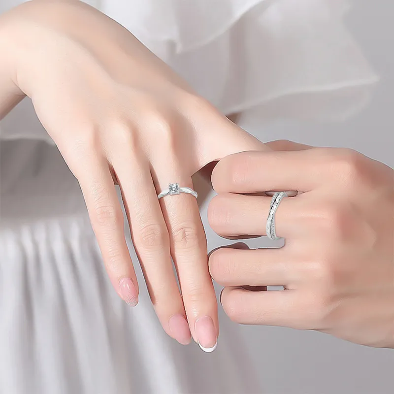KUMET 999 Fine Silver Rings Unisex-6