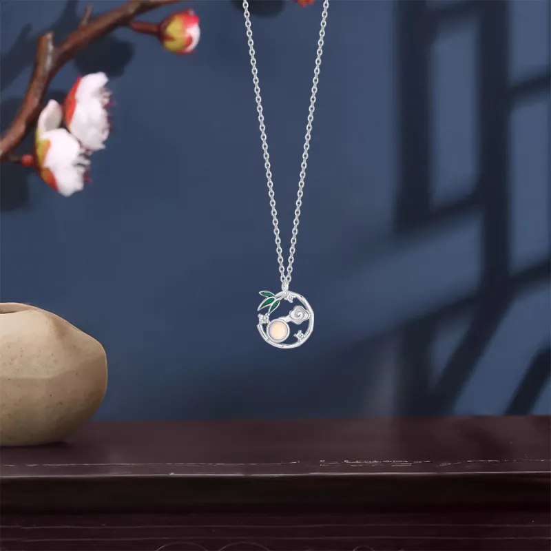 KUMET Sterling Silver Necklaces Women's-4