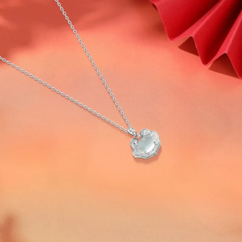 KUMET Chalcedony Necklaces Women's-3
