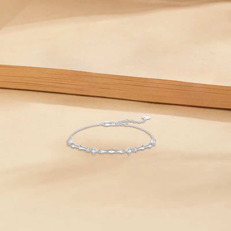 KUMET Zircon Bracelets Women's Same For Couples-3