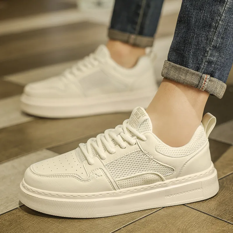 Peter Pan Anti-Slip Wear-Resistant Low-Top Skateboard Shoes Men's-1