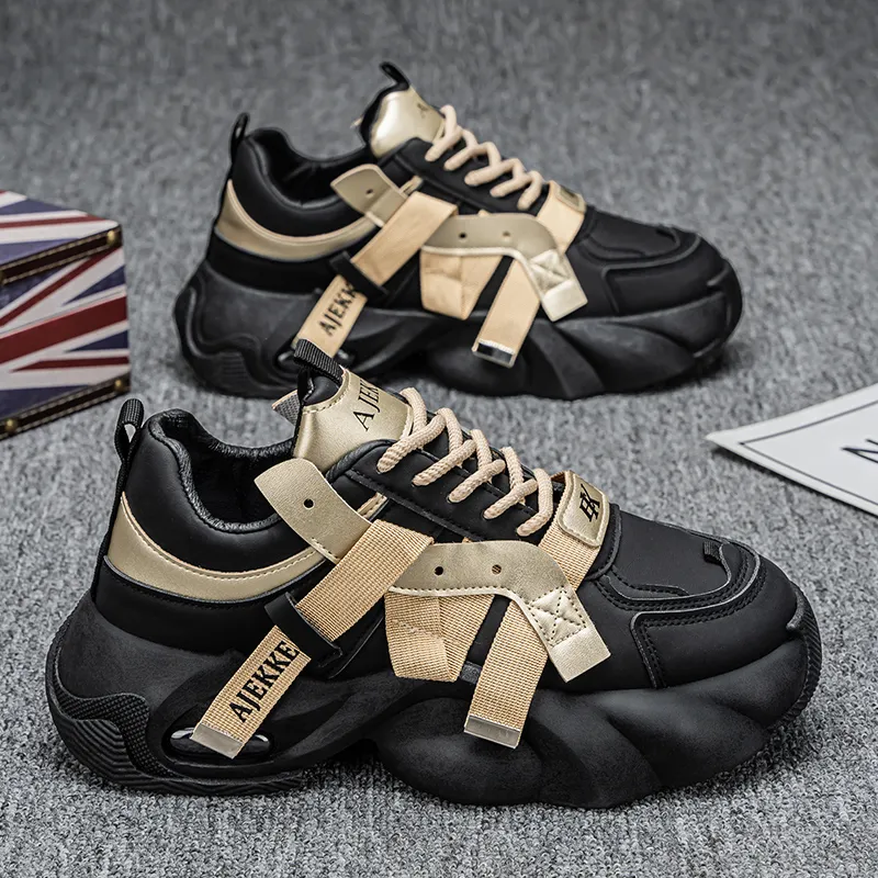 JANECO Low Top Chunky Sneakers Men's-8