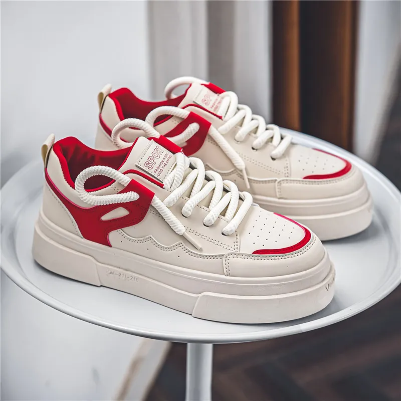 JANECO Anti Slip Wear Resistant Low Top Skateboard Shoes Men's-6